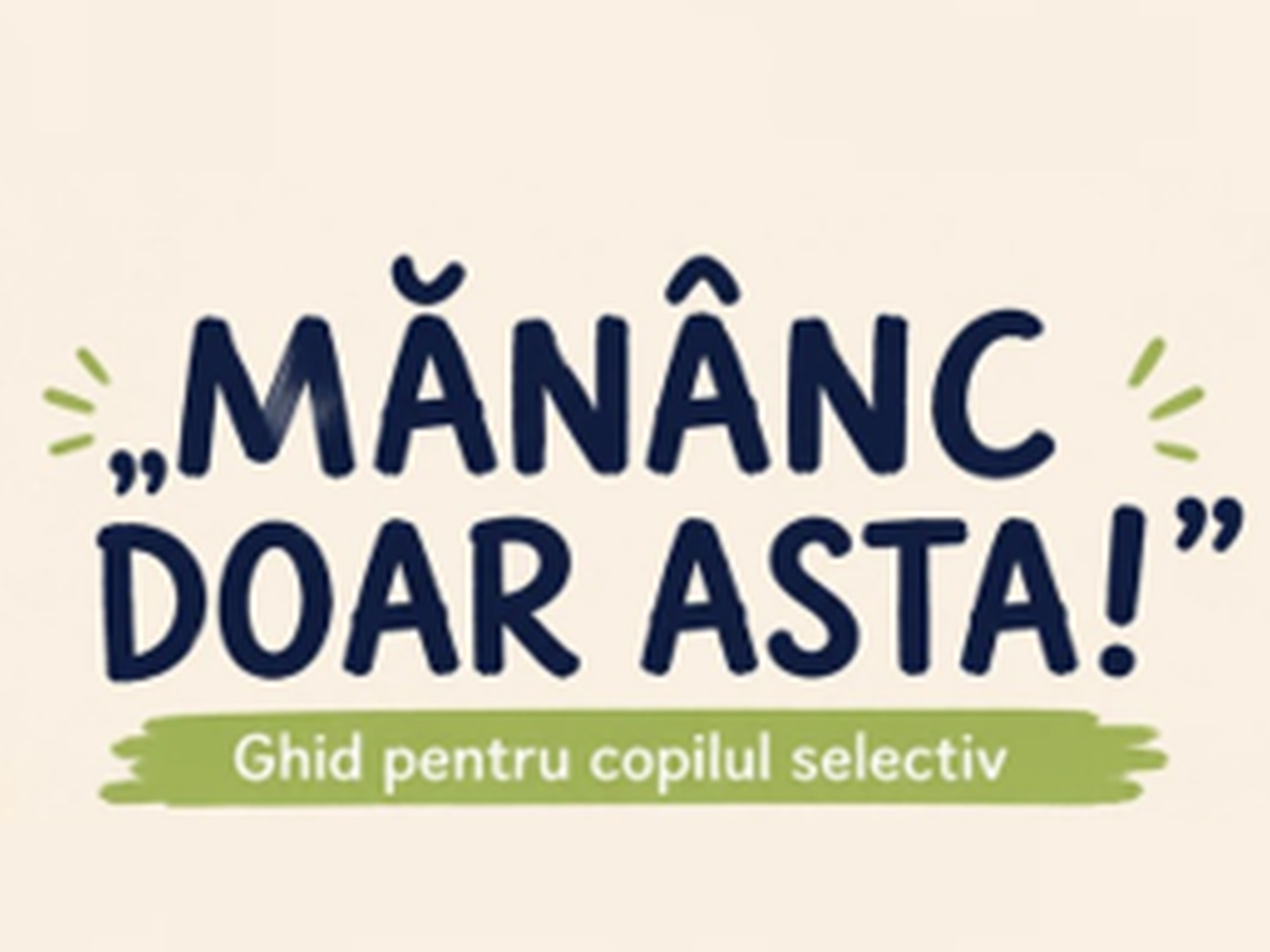 MĂNÂNC DOAR ASTA!